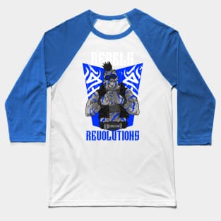 Blue Hearted Rebel Baseball T-Shirt